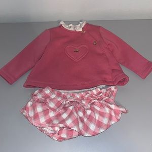 Mayoral - Baby Girl 2 Piece Set - Size 6-9M